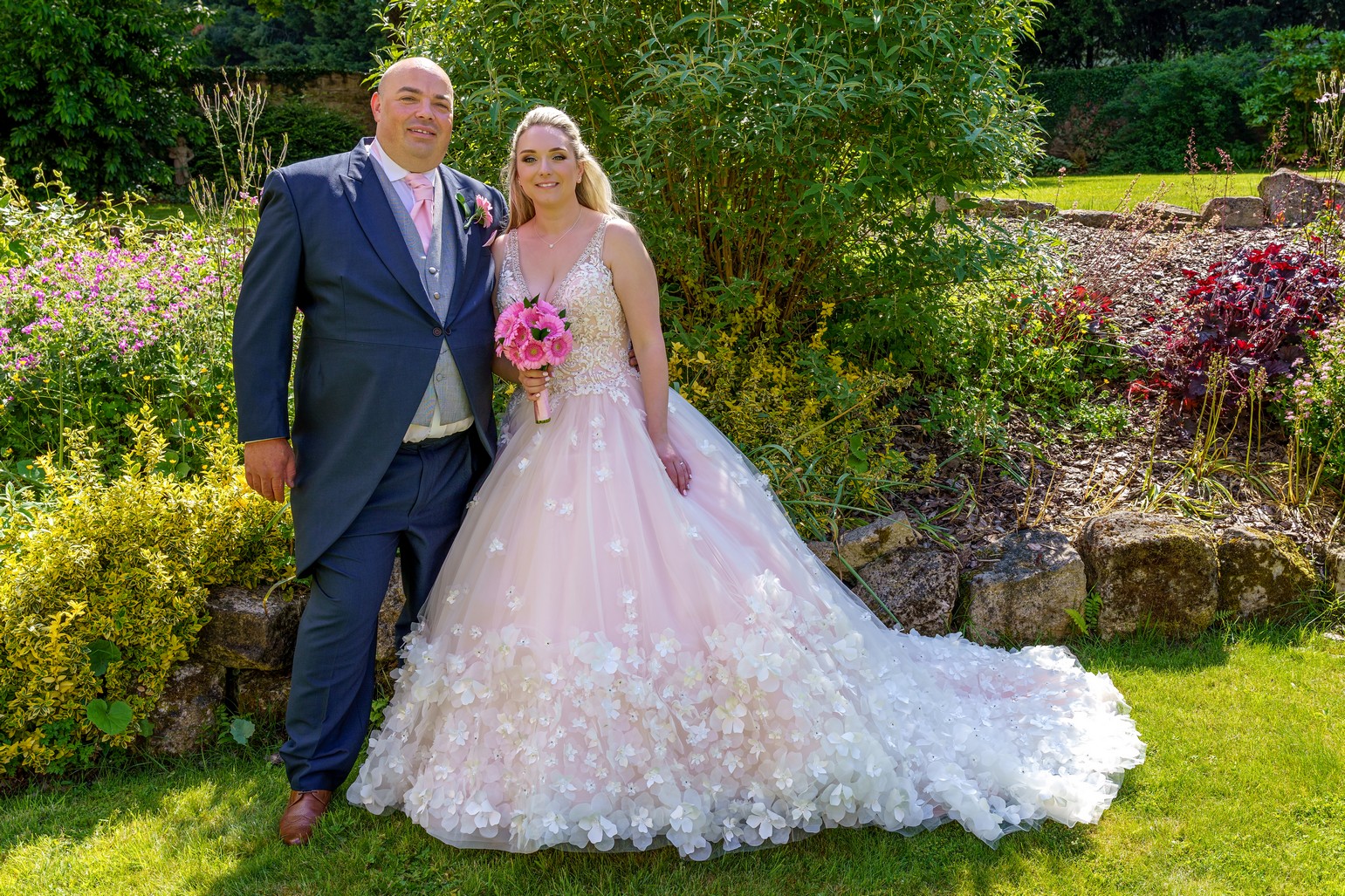 Daniel and Rebecca Wright outside